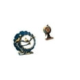 thumbnail image 6 of Figurine Knick Knack Globe Statue Resin Material Compact Size for Living Room Bedroom Office Decor, 6 of 8