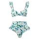 thumbnail image 3 of MKLEKYY Trajes De Baño New Swimsuit Digital Printed Mesh Skirt Two Piece Set For Women In Bikini, 3 of 4