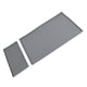 thumbnail image 5 of Estera De La Barra De Café, Estera Del Café Del Silicón Gris De Los Bordes Elevados Para La Cocina Para Las Encimeras, 5 of 7