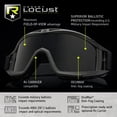 thumbnail image 3 of Revision Military Tactical Goggle Kit,Black Frame  4-0309-0201, 3 of 9