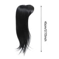 thumbnail image 3 of Eqslft Hair Topper 18 inch Toppers Hair pieces for Women with Thinning hair, Comfortable Base Hairtopper Clip in Bangs,360 3D Topper, 3 of 6