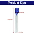 thumbnail image 3 of chasenew 5 Pack Motorcycle Gas Cap Red, Two-way Breather Tube Vent Hose, Vent Tube for Dirt Bike Pit Bike ATV All Off-road Motorcycles （Blue）, 3 of 5