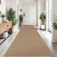thumbnail image 1 of Braided Area Rug x Ft Washable Rugs for Entryway Throw Rugs Rubber Backed Boho Door Mat Indoor Entrance Cotton Kitchen Rugs Woven Front Door Rug for Foyer Living Room Tan/, 1 of 8