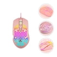 thumbnail image 2 of EeaseCA 1 Pc Wired Mouse Glowing Gaming Mouse Hollow-out Controller Computer Accessory, 2 of 7