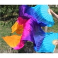 thumbnail image 3 of 1 par de velo de para danza del vientre, 180cm, accesorios de de baile de seda , plegable largo para mujer,, 3 of 5