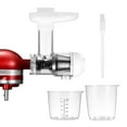 thumbnail image 1 of maytalsory Juicer Attachment Accessories Reusable Juice Extractor Spare Parts Fruit Vegetable Food Grinder Kitchen Tools Stainless Steel White, 1 of 8