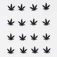 thumbnail image 3 of Confetti Marijuana Leaf 3/8" Black - Pouch (1/2 oz) - CCP9714, 3 of 8
