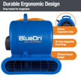 thumbnail image 5 of BlueDri BD-MS35 Max Storm 35 Air Mover, grande, azul, 5 of 5