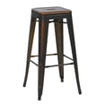 thumbnail image 1 of OSP Designs Bristow 30" Antique Copper Metal Barstool, 1 of 2