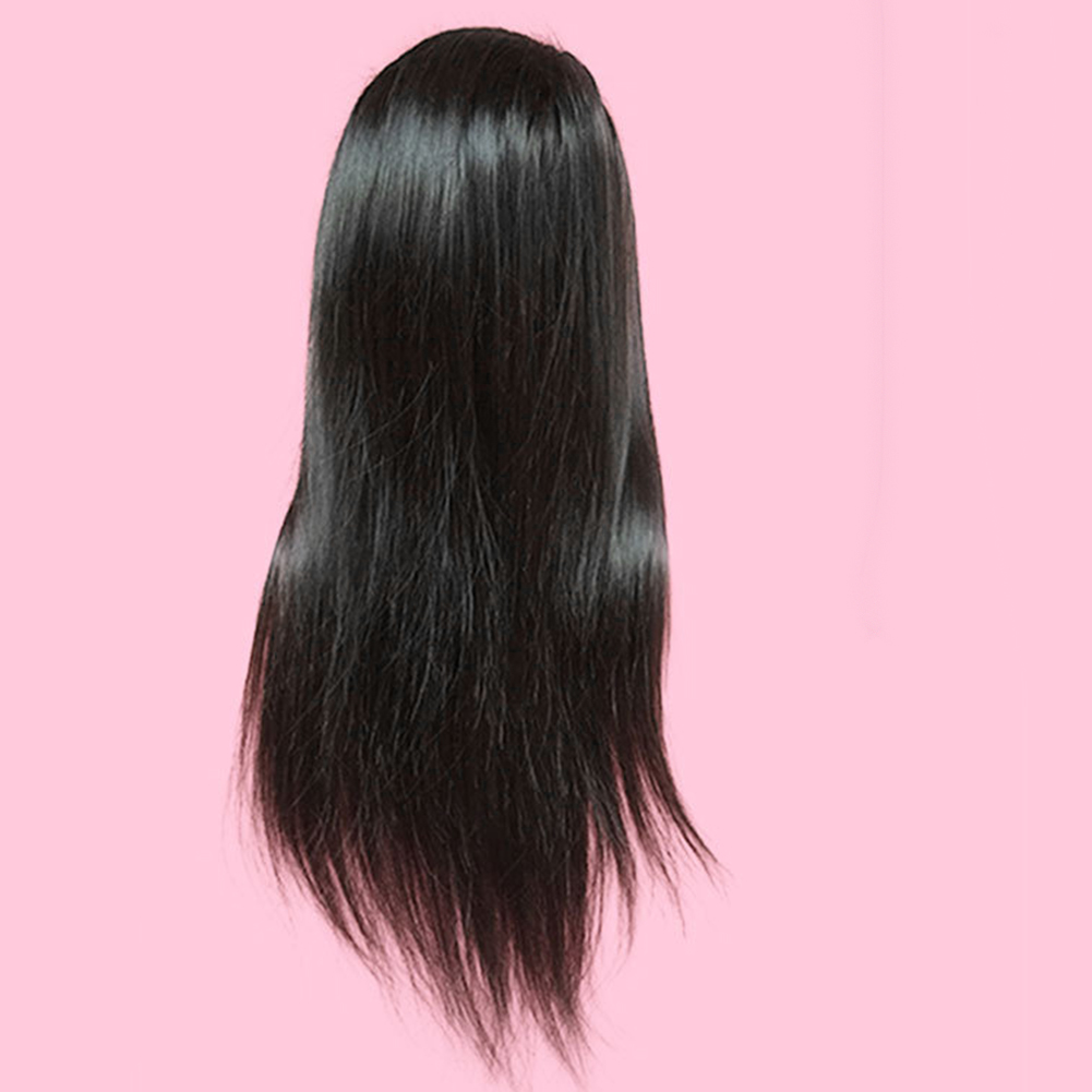 Happydeer Practice Training Head Human Long Hair Model Hairdressing Mannequin Doll