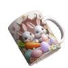 thumbnail image 1 of PEONAVET Mug Mug 350ml Easter Ceramic Coffee Mug Tea Cup Valentine's Day, 1 of 2