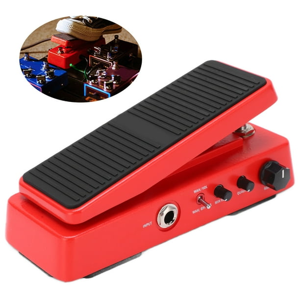 ボリュームＷＡＨ Wah Volume Pedal, 9V 18mA Metal Multimode Wah Effect Pedal with