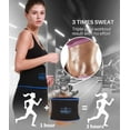 thumbnail image 6 of VASLANDA Waist Trimmer for Women & Men Sweat Waist Trainer Slimming Belt,Neoprene Ab Belt Low Back and Lumbar Support, 6 of 6