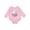 AD-Pink, variant on Its My First Easter Baby Lamb Baby Fleece Bodysuit
