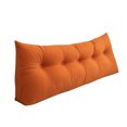 thumbnail image 2 of BKER Triangular Headboard Twin For Dorm Headboard Bed Bolster Cushion Bed Bolster Triangular Backrest, 2 of 7