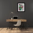 thumbnail image 3 of Sandland, Colleen 15x18 Black Ornate Wood Framed with Double Matting Museum Art Print Titled - Charlottes Garden, Still Life 1, 3 of 4