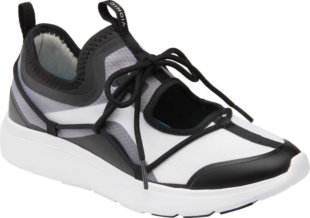 vionic black women's sneakers