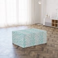 thumbnail image 3 of Romantic Foldable Mattress, Old Fashion Minimalist, 74.8" x 35.4", Teal Slate Blue, by Ambesonne, 3 of 6