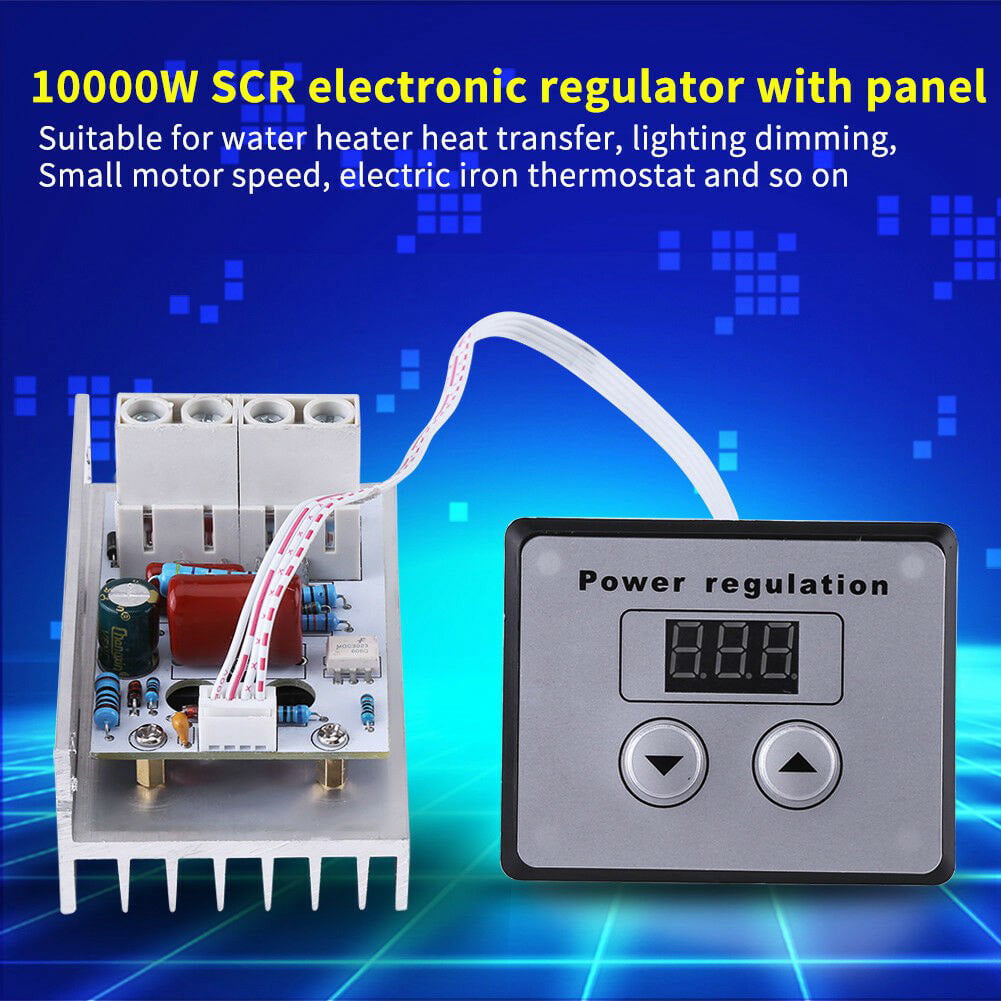 1/2/5/10Pcs 220V 2000W AC SCR Electric Voltage Regulator Motor Speed Control 