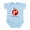 Sky Blue, variant on CafePress - My 1St Christmas Baby Light Bodysuit - Baby Light Bodysuit, Size Newborn - 24 Months