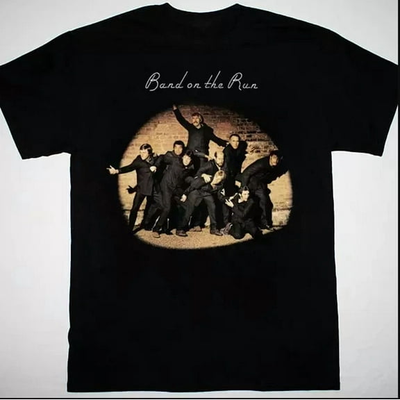 Paul McCartney Wings Band On The Run T-shirt size S-5XL