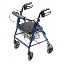 Lumex Walkabout Four Wheel Hemi Rollator ''23 - 1/2 x 21 - 1/2, 1 Count''