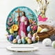 thumbnail image 4 of Xihbxyly Adorno de Huevo de Pascua, Acrílico Pintado a Mano, Diseño Único con Huecos, Decoración para El Hogar y La Oficina, Centro de Mesa Festivo, Artesanía Artesanal, Juego de 1 Pieza, 4 of 5
