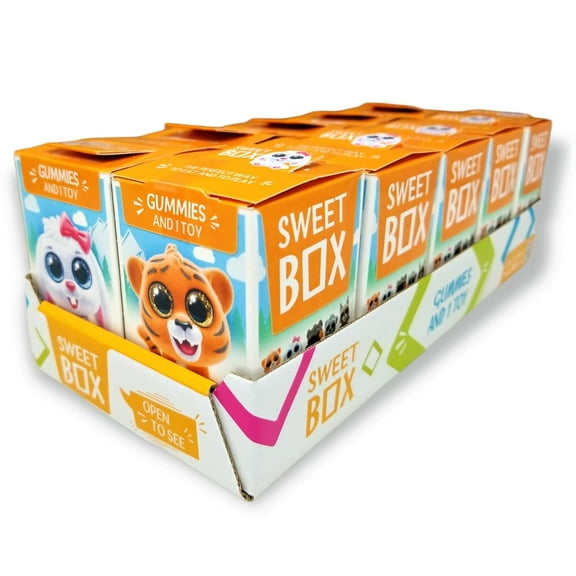 *SWEETBOX* MARMALADE W/TOY (CUTIES TALES) 10g/each, from Europe, 10 Pack