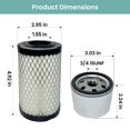 thumbnail image 2 of Kit de puesta a punto de filtro de aire y aceite Bluemorpho para cortacéspedes Husqvarna, 2 of 7
