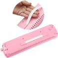 thumbnail image 2 of Teclado de piano de aire de instrumento musical de 32 teclas, con bolsa de transporte, pegatinas para llaves, tubos largos (rosa), 2 of 5