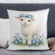 thumbnail image 3 of Uuiauoio Easter Pillow Covers 17.32x17.32 inches Set of 1 Easter Throw Pillow Covers with Eggs Spring Home Decor Pillowcase Square Cushion Covers for Sofa Bed Couch, 3 of 6