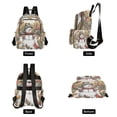 thumbnail image 2 of Casual Snowman with Parrot Backpack for School,College and Travel, Water Resistant Bookbag,, 2 of 7