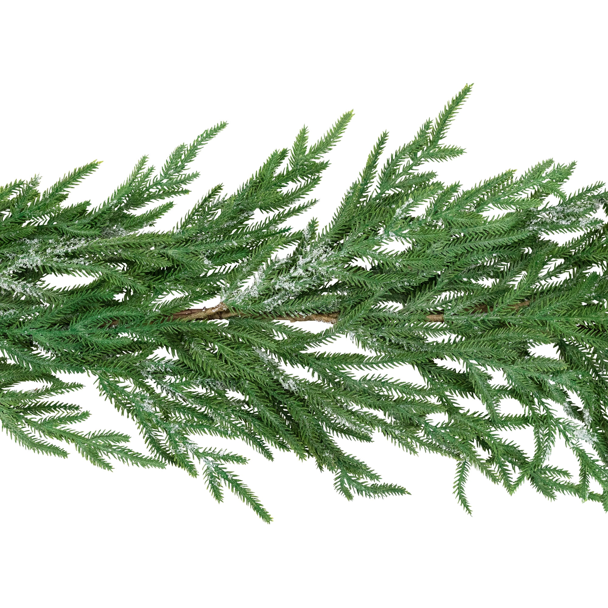Frosted Norfolk Pine Artificial Christmas Garland - 5' - Unlit