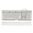 thumbnail image 2 of RGB Wired Keyboard, Illuminated Keyboard 104 Keys Colored Backlight Comfortable Touch With Wrist Rest For Home For Office White, 2 of 8