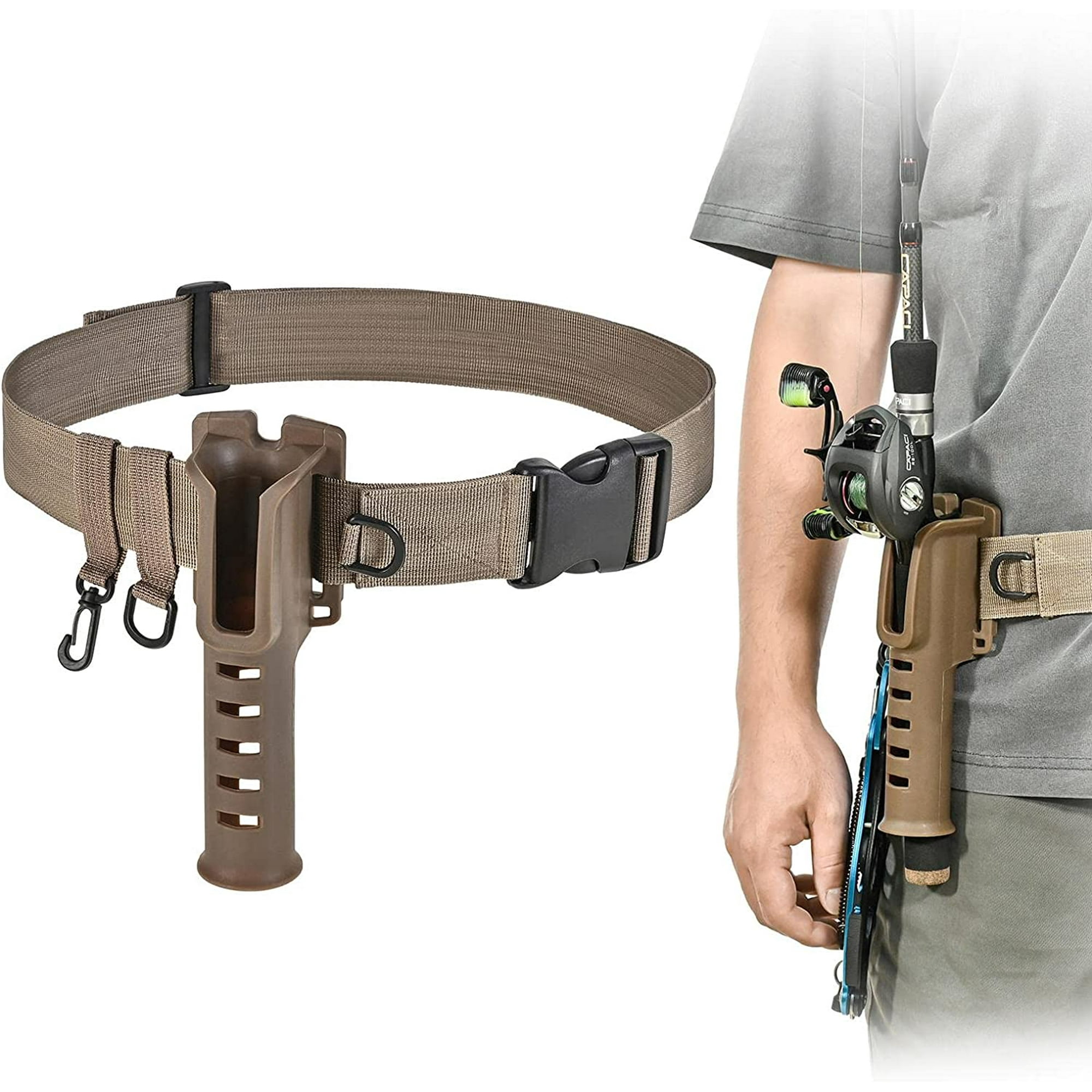 Ceinture de canne à pêche, sac banane réglable, imperméable