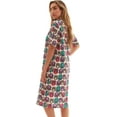 thumbnail image 2 of Just Love Short Sleeve Nightgown Sleep Dress for Women Sleepwear (Hoot Hoot Owls, X-Large), 2 of 3