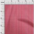 thumbnail image 1 of oneOone Tissu Polyester Lycra Rouge Vif à Rayures pour Projets de Couture, Imprimés de Tissu au Mètre, Largeur de 56 Pouces, 1 of 4