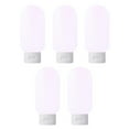 thumbnail image 2 of SPRING PARK 5Pcs 60ml Silicone Travel Bottles, Squeezable Refillable Travel Accessories Toiletries Containers Travel Size Cosmetic Tube, 2 of 7