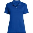 thumbnail image 3 of Lands' End Women's Short Sleeve Feminine Fit Interlock Polo Shirt, 3 of 3