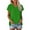 502_Green, variant on V Neck T Shirts for Women Stylish And Comfortable Women's Loose Fit Shirt | Casual Tee Any Occasion Short Sleeve Shirts for Women Blue