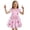 Y159-Pink, variant on PRfgtbd Girls Dresses Easter Bunny Print Flutter Sleeve Party Dress For Toddler Baby Girl Casual Dress Sundress Cute Holiday Celebrations Beach Party Dress