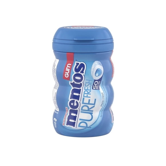 Mentos Gomme à Mâcher Pure Fraîche, Menthe Fraîche Sans Sucre