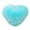 Blue, variant on Fluffy Heart Rainbow Plush Pillow 50x40cm PP Cotton Soft Cushion for Girls Kids Bedroom Princess Room Tent