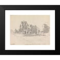 thumbnail image 2 of James Moore 24x19 Black Modern Framed Museum Art Print Titled - Buckfast Abbey, Devon, England (1791), 2 of 5