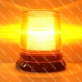 thumbnail image 4 of AURA 7" 12W LED Beacon Warning Strobe Light [SAE Class 1] [38 Flash/Rotate Patterns] [9' Cigarette Lighter Adapter] Warning Emergency Vehicle Lights for Cars & Trucks - Amber, 4 of 9