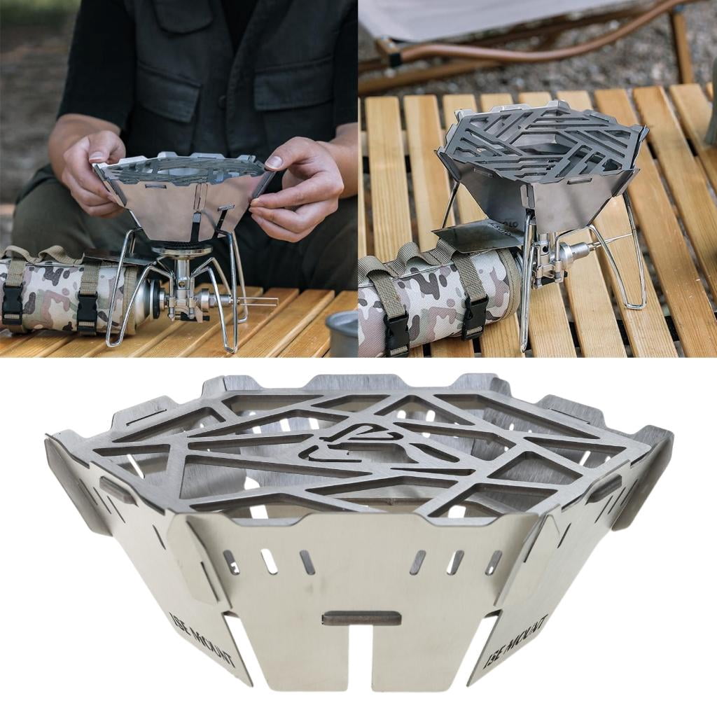7829 Campings Stove Windshield Outdoor Gas Stove Rack Wind Deflectors Cooker Windscreen