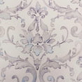 thumbnail image 3 of SoHome Cozy Living Watercolor Damask Anti-Fatigue Kitchen Mat, Cream/Blue, 17.5"x30", 3 of 9