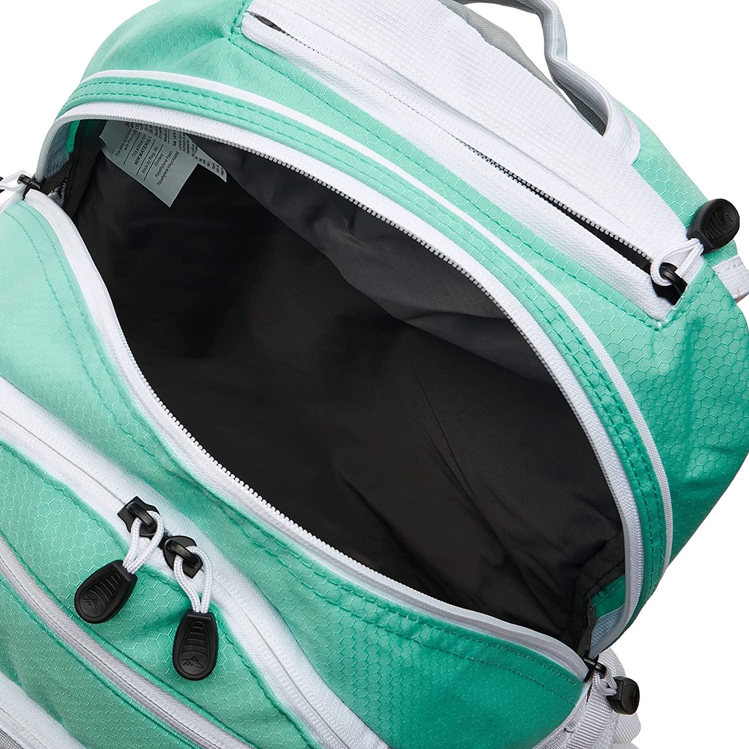High Sierra Loop-Backpack, School, Travel, or Work Bookbag with tablet-sleeve, Aquamarine/White/Ash, One Size - image 5 of 6
