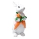 thumbnail image 2 of Fiudx Estatua de Zanahoria de Pascua de Primavera, Figura de Conejo de Resina, Temática Primaveral, Decoración para Fiesta de Pascua, Ideal para Bodas, Exhibición de Mesa Navideña, 1 Pieza, 2 of 6