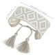 thumbnail image 4 of Pulsera ajustable con borlas y círculos, decoración tejida para la muñeca., 4 of 6